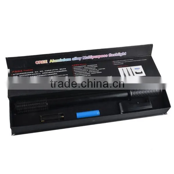 High Lumen 3W Aluminum Baton Long Range Intrinsically Safe Flashlight photo-6
