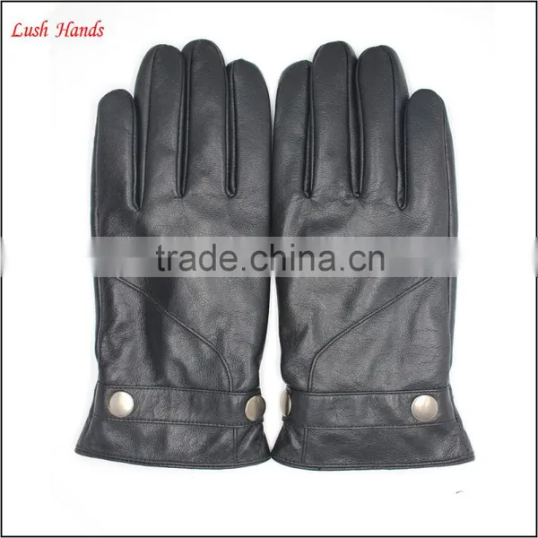 Boys Fashion Dress Gloves With Genuine Leather Belts photo-2