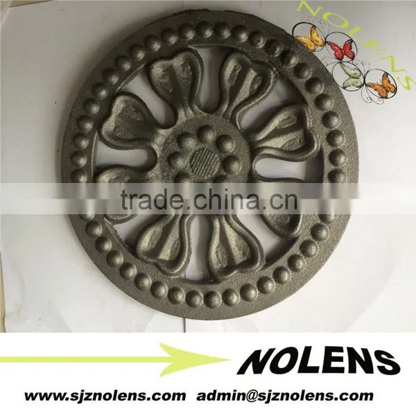 Ornamental Wrought Iron Cast Steel Leaves/ Flower For Fence Gate Stairs,Cast Steel Floral Elements