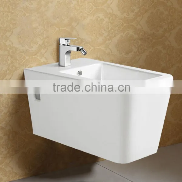 Floor Standing One Piece White Glazed Bathroom Toilet AT628 photo-2