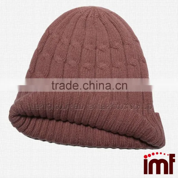 Custom Knitted Cuff Beanie Hat Irish Boys Beanie photo-2