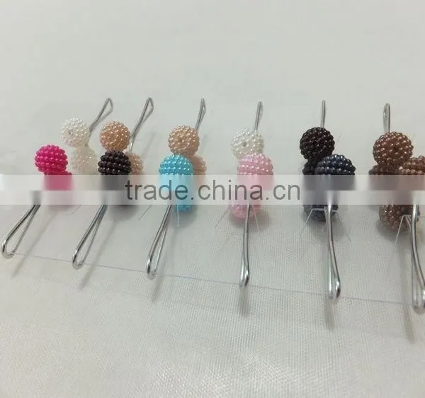 Hot Sale Wholesale Muslim Hijab Safety Pins Clips for Lady Wedding Accessories PDJ0125 photo-6