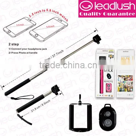 Monopod+Bluetooth remote shutter