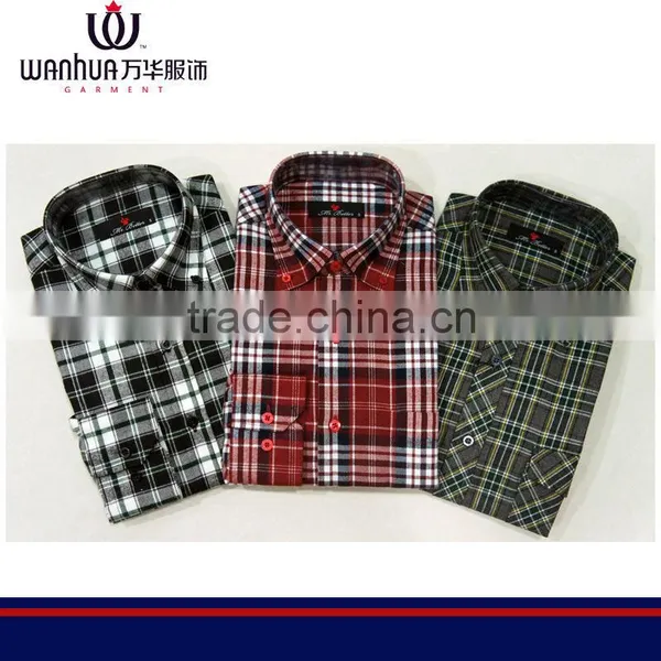 Winter Cotton Flannel Shirts Jeans Shirt