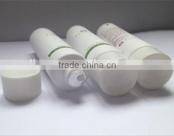 Dia 19MM Packing Tubes for Cosmetics, Matte White PE Tube With Screw Cap photo-4