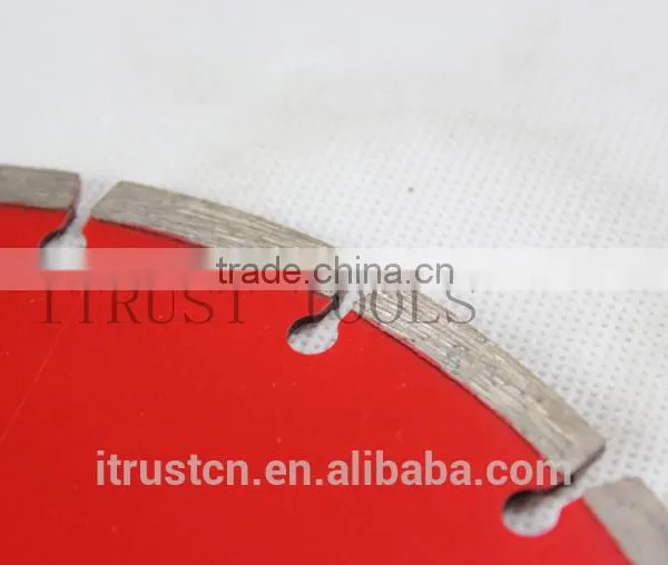 Top Quality Red Laser Diamond Saw Blades for Concrete for Concrete CT0104 photo-4