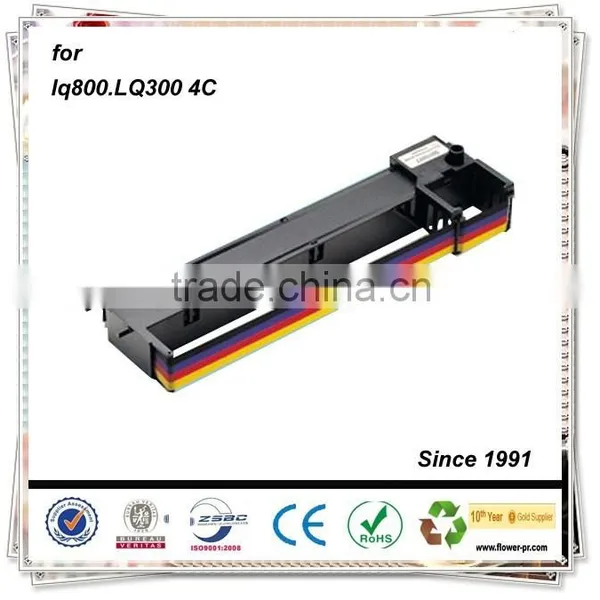 LQ300 Lx300 S015073 S015077 Compatible 4 Colour Ribbon For EPSON LX300 Printer Quality Choice