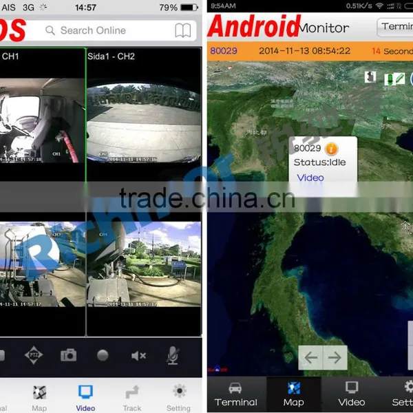 Top Sale H.264 Mobile DVR Remote Control photo-3