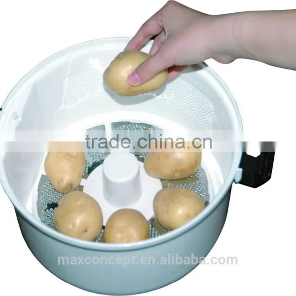 Best Seller Potato Chips Processing Potato Peeler and Slicer Machine photo-2