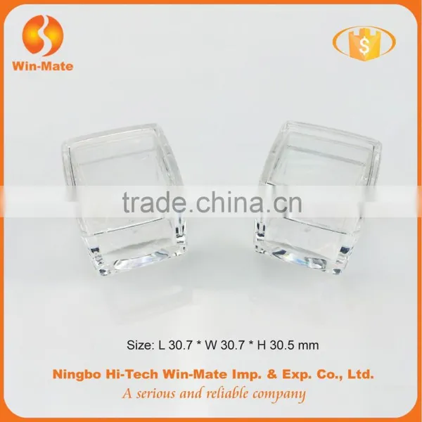 High Quality Oem Zhejiang Nanufaturer and Supplier Transparent Single Color Mini Eyeshadow Case photo-3