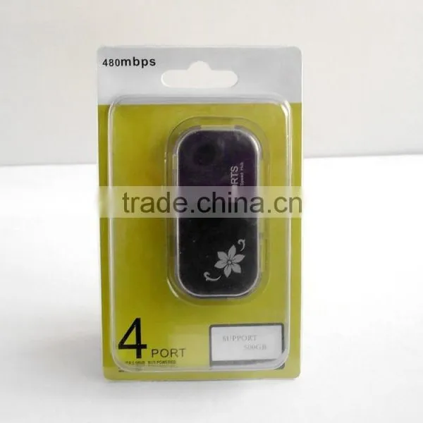 4-Port USB 2.0 Ultra-Mini Hub--Black photo-5