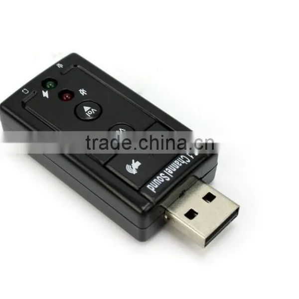 7.1 Channel Microphone (Mic) In and 3.5mm Speaker Out USB Sound Card photo-3