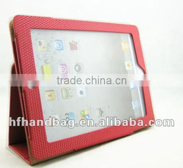 PINK Flat computer&To get on the Internet package leather bag