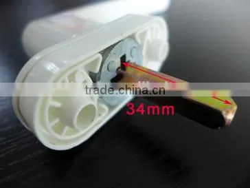 PVC Casement Door Handle With Lock,Door Hardware photo-2