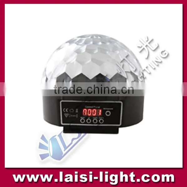 DJ Disco Light Mirror 6pcs*3W LED Crystal Ball, Mini LED Crystal Ball for Christmas Decoration photo-2
