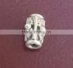 Plain Silver Beads