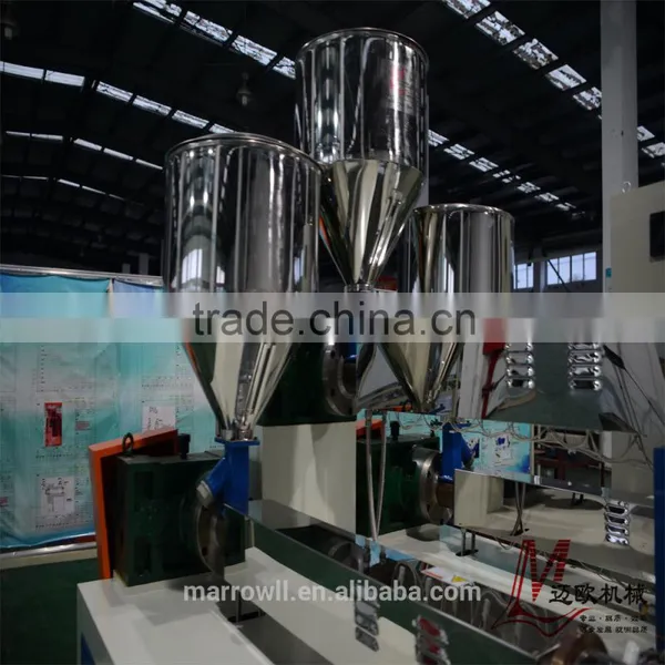 Three Color Co-extrusion Machine