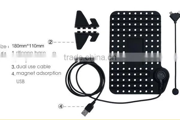 Car Mobile Phone GPS Anti Slip Charging Stand Holder Most Popular photo-6