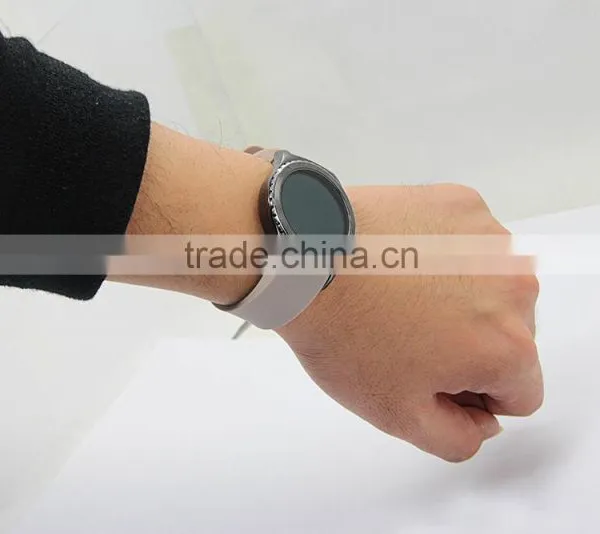 Khaki Smart Watch Bracelet Silicon Watch Band /Silicon Strap Wristband For SAMSUNG GEAR S R750 photo-6