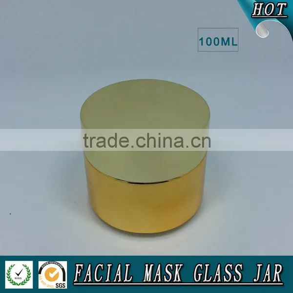 100ml Gold Plating Glass Cosmetics Jar photo-4