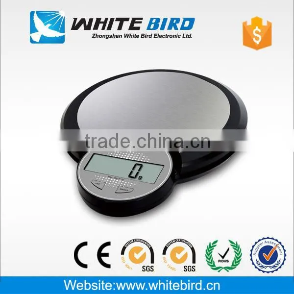 KS-100 Stainless Steel Platform Electronic Digital Food Kitchen Scale 3kg photo-2