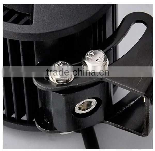 4" 18w 6 C Ree LED SUV Off-road Boat Headlight Spot Driving Fog Light Led Work Light Bar + Mounting Bracket photo-4
