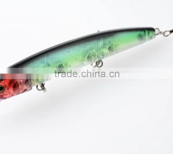 Crank Long Minnow Fishing Lures Hard Bait Plastic Crankbait 12.5CM 15.6G Artificial Fish Pesca Tackle Swimbait photo-6