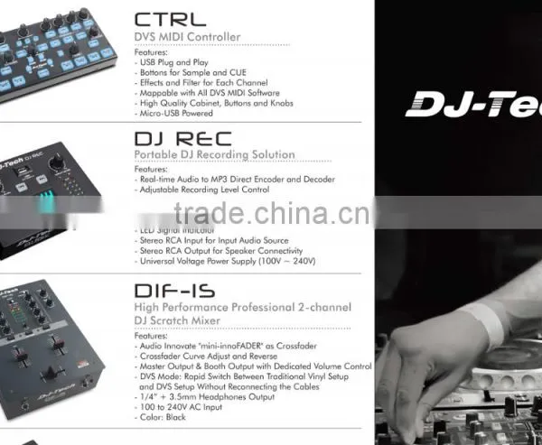 Digital Mixer Console Professional Software USB Plug and Play dj Music Midi Controller photo-3