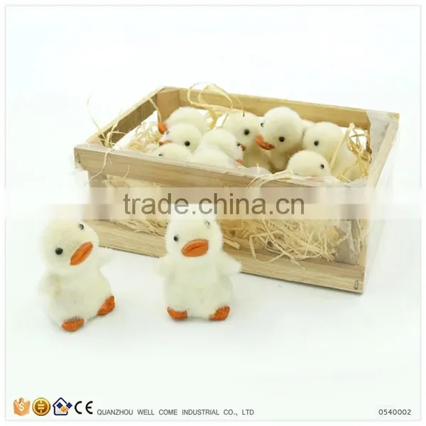 Wood Packing Resin Rooster Figurines photo-3