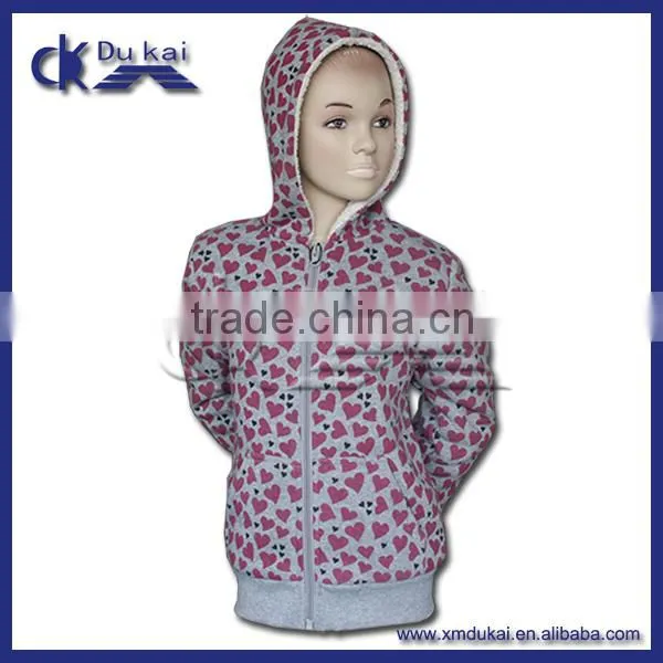 Children's Hoodies Sweatshirt With Berber Fleece Lining photo-3