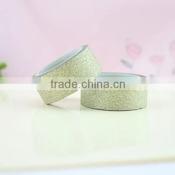 XG-10026 Shining Tape Glitter Printing Tape Adhesive Glitter Tape for Children