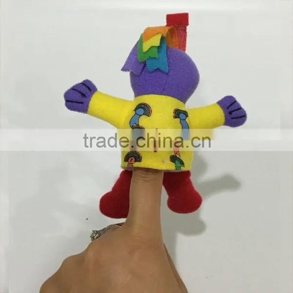 Customized Plush Finger Puppets Toys,children Gift Factory Plush Toys for Letters Learning Quality Choice photo-2