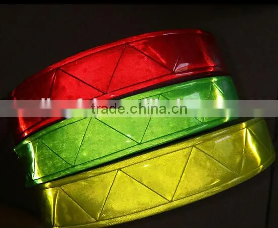 Reflective Strip of PVC Reflective Cloth Material Tape photo-2