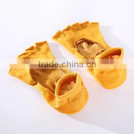 Professional Yoga Socks Dug Wuzhi Five Toe Socks Backless Slip Yoga Yoga Dance