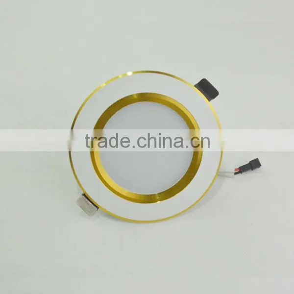 Top Quality Golden 5w Nice LED Panel Lights Downlights photo-2