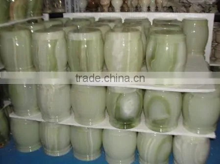 High Quality Oynx Handicraft Marble Jars and products / Quarry Stone & Slabs / Natural Stone / Marble