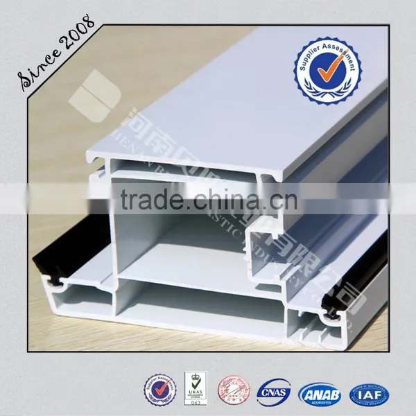Plastic Bathroom Door/upvc Door/door Panel/upvc Door Profile/lg/kinbon/lesso photo-3
