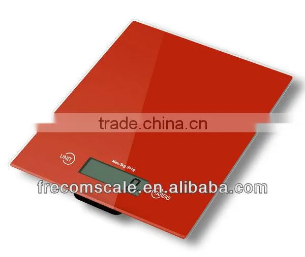 5kg Electronic Kitchen Scale, Digital Kitchen Scale 5KG , Lcd Glass Kitchen Weighing Scale photo-4