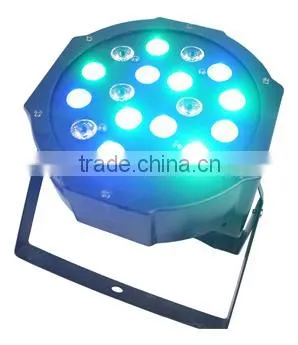 China Best Price LED Par 64 Light With 18Pcs 1W RGBW 4in1 for Entertainment Lighting photo-5