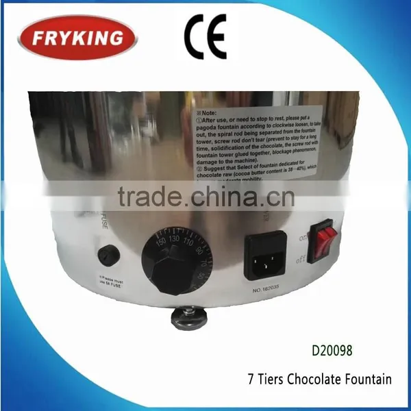 7 Tiers Feast Chocolate Fountain For Banquet photo-2