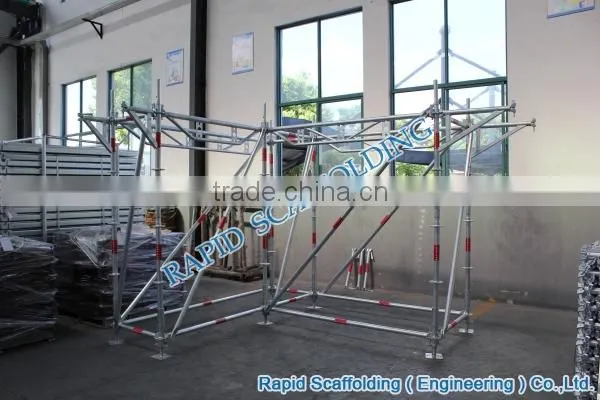 Construction Building Materials Ringlock System Scaffolding photo-5