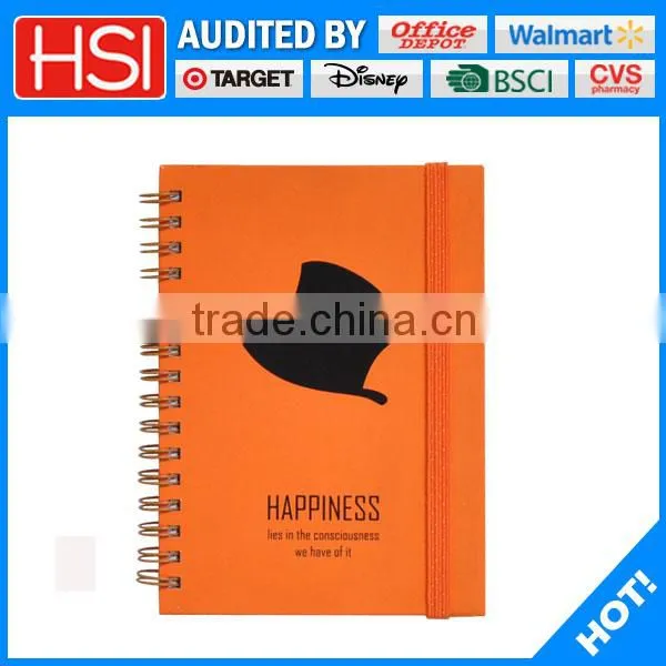 spiral notebook hardcover paper notebook
