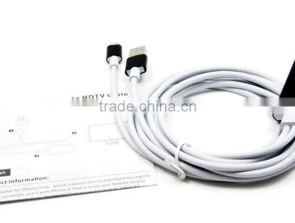 Lightning Cable HDMI Adapter Miracast Dongle for Iphone photo-4
