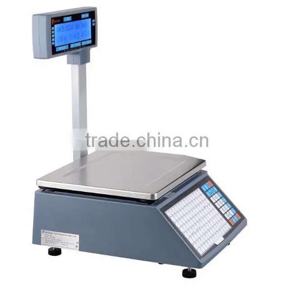 Hot Selling Thermal Barcode Label Printeing Weighing Scales Machine HLS1000 photo-3
