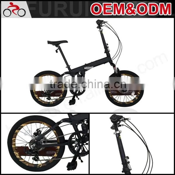Alloy Frame Mini 7 Speed Folding Bike 20