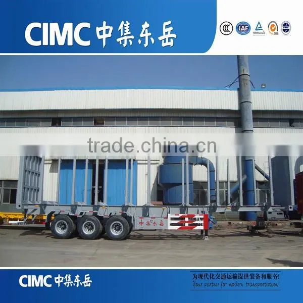 CIMC Log Delivery Semi-Trailer, Wood Carrier Truck Trailer for Sale photo-5