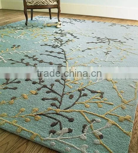 Manufactured Hand Tufted Cut Pile Textured Wool Cheap Rugs and Carpet photo-3