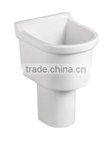 Sanitary Ware Ceramic Mop Tub Fixing to Wall With Back Y0604