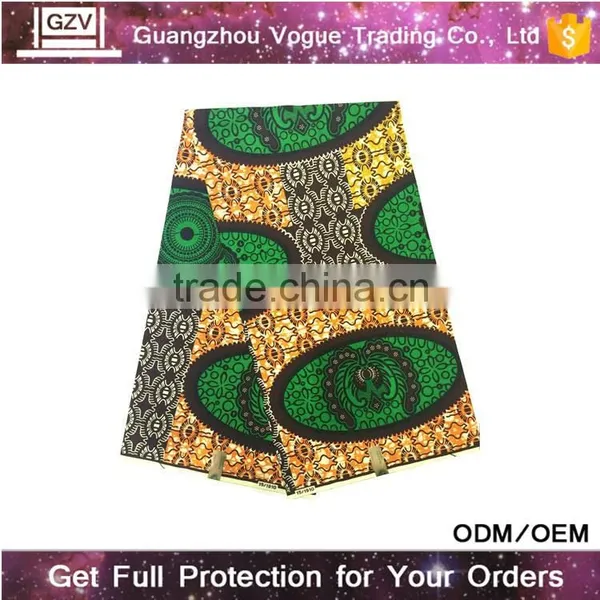 Hot Sale Vogue Brand High Quality 100% Cotton African Bazin Riche Sequins Ankara Plain George Fabrics photo-2