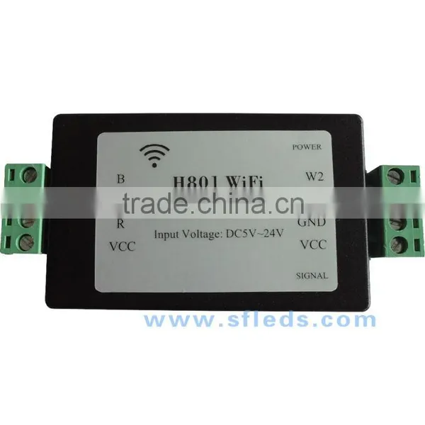 Rgbww Strip WiFi Controller,1 Port Control 200 Lights,communicate With Android Phone via WLAN to Dim,output 5 Routes RGBWW Data photo-2